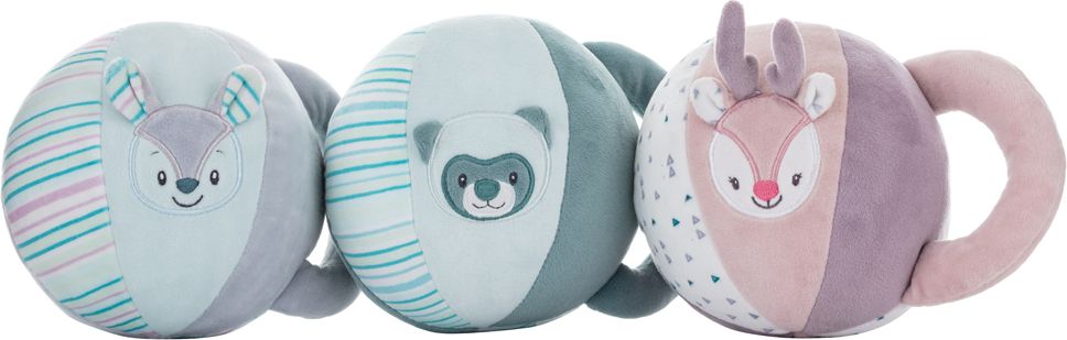 PETITE&MARS první míček do ruky s chrastítkem Boby - obrázek 2