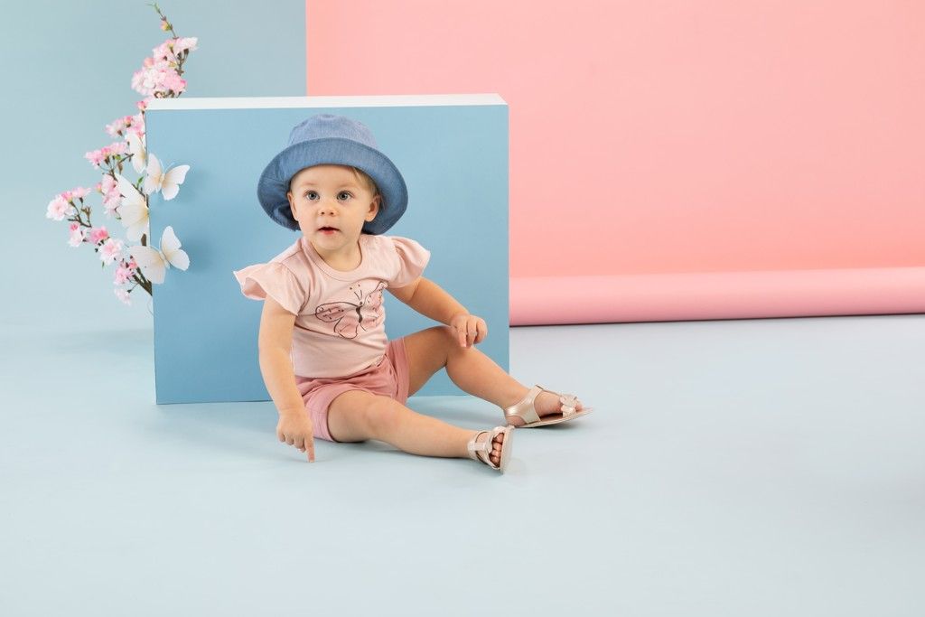 PINOKIO Body krátký rukáv Summer Mood pink vel. 68 - obrázek 4