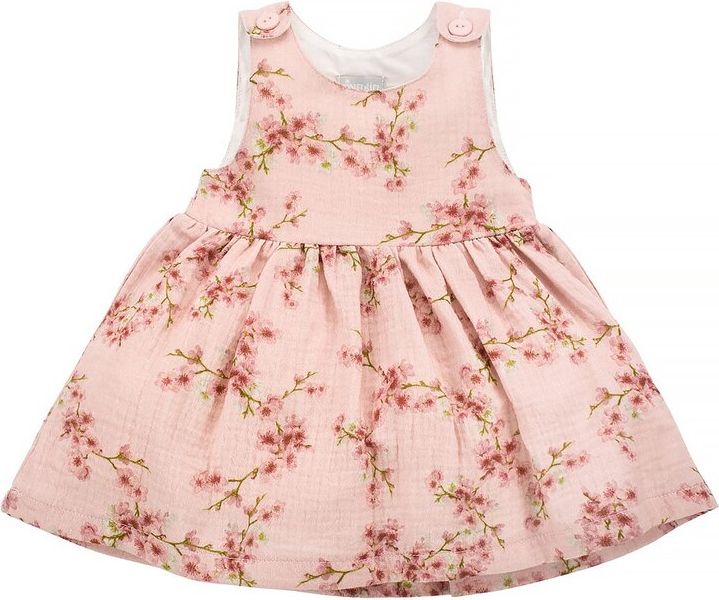 PINOKIO Šaty bez rukávů Summer Mood z organické bavlny pink vel. 104 - obrázek 1