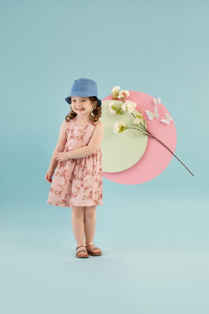 PINOKIO Šaty bez rukávů Summer Mood z organické bavlny pink vel. 104 - obrázek 3