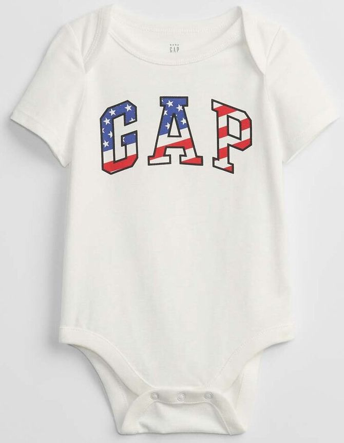 GAP Body krátký rukáv Logo neutrál 0-3m - obrázek 1