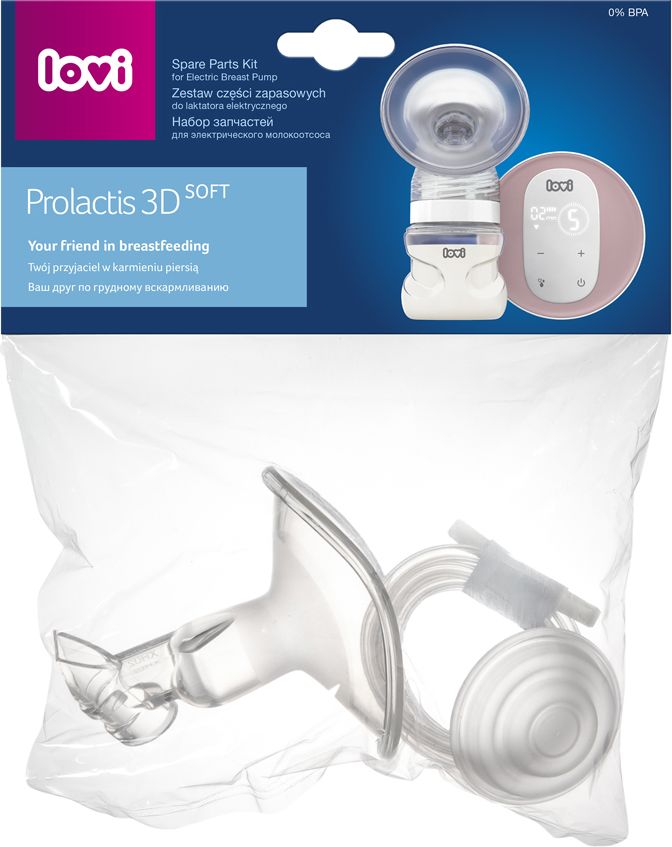 LOVI Sada náhradních dílů pro odsávačku Prolactis 3D SOFT - obrázek 7