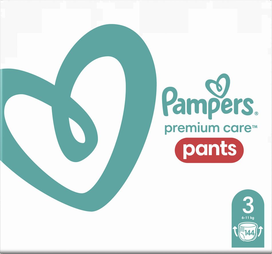 PAMPERS Premium Care 3 6-11 kg 144 ks - obrázek 3