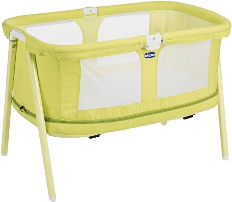 CHICCO Dětská postýlka LullaGo Zip Lemon drop - obrázek 1