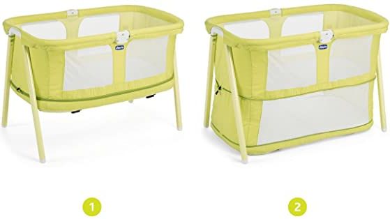 CHICCO Dětská postýlka LullaGo Zip Lemon drop - obrázek 3