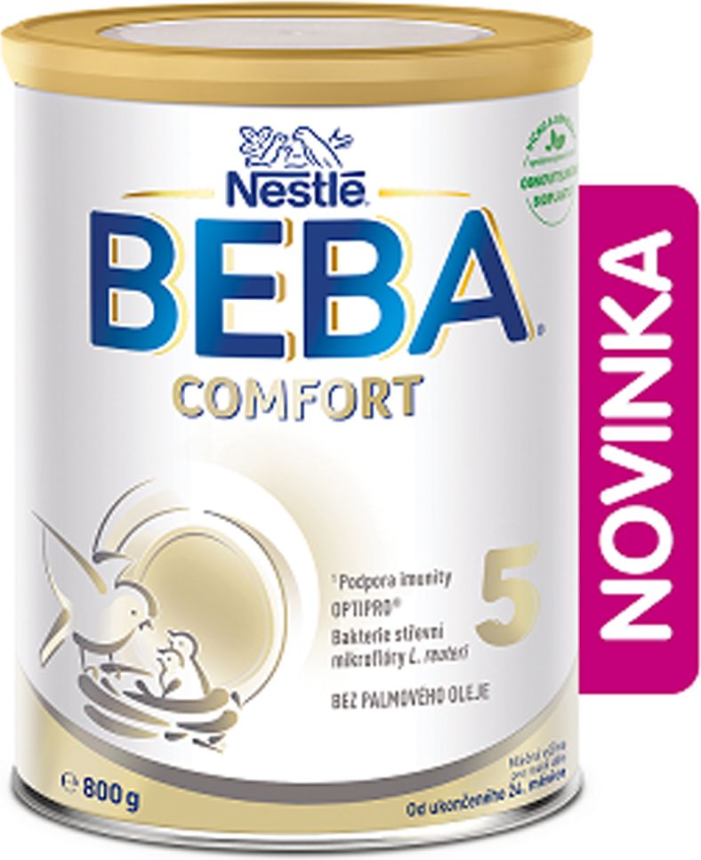 BEBA COMFORT 5 batolecí mléko, 800 g, 24m + - obrázek 2