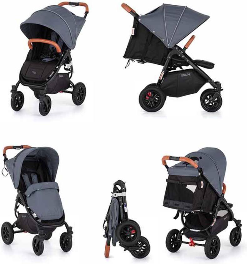 VALCO BABY Sport Snap 4 Sport Flat Matte LTD Edition Glacier ekokůže 2021 - obrázek 11