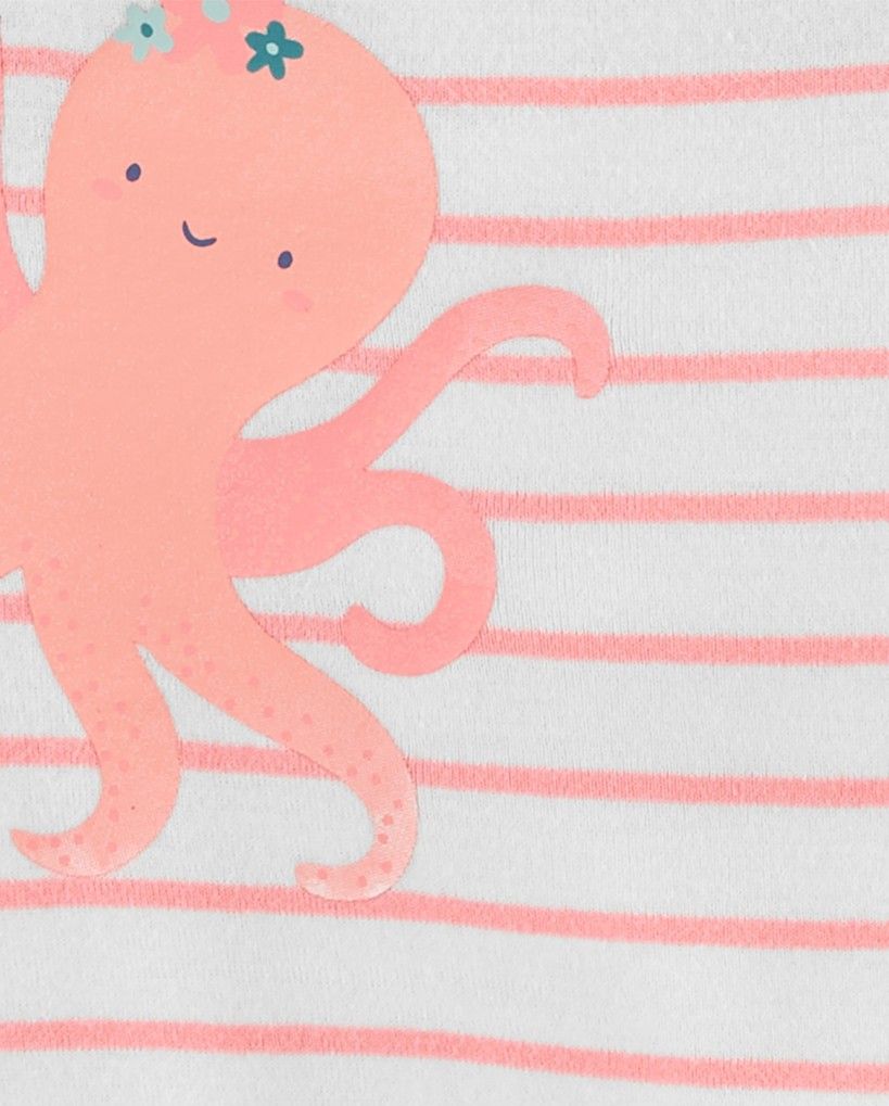 CARTER'S Body bez rukávů Pink Ocean holka 5ks 24m - obrázek 2
