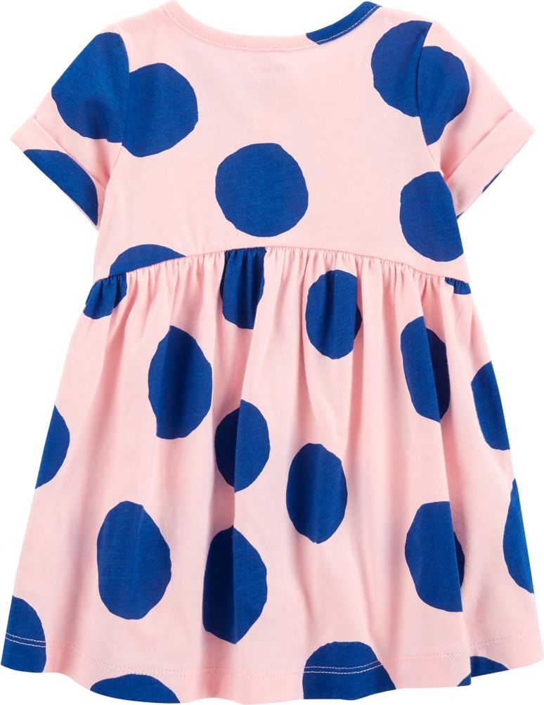 CARTER'S Šaty Blue Dots dívka 9m - obrázek 2