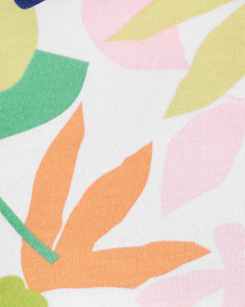 CARTER'S Šaty Multicolor Floral dívka 3m - obrázek 4
