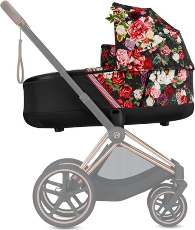 CYBEX Priam Lux Carry Cot Spring Blossom Dark - obrázek 3