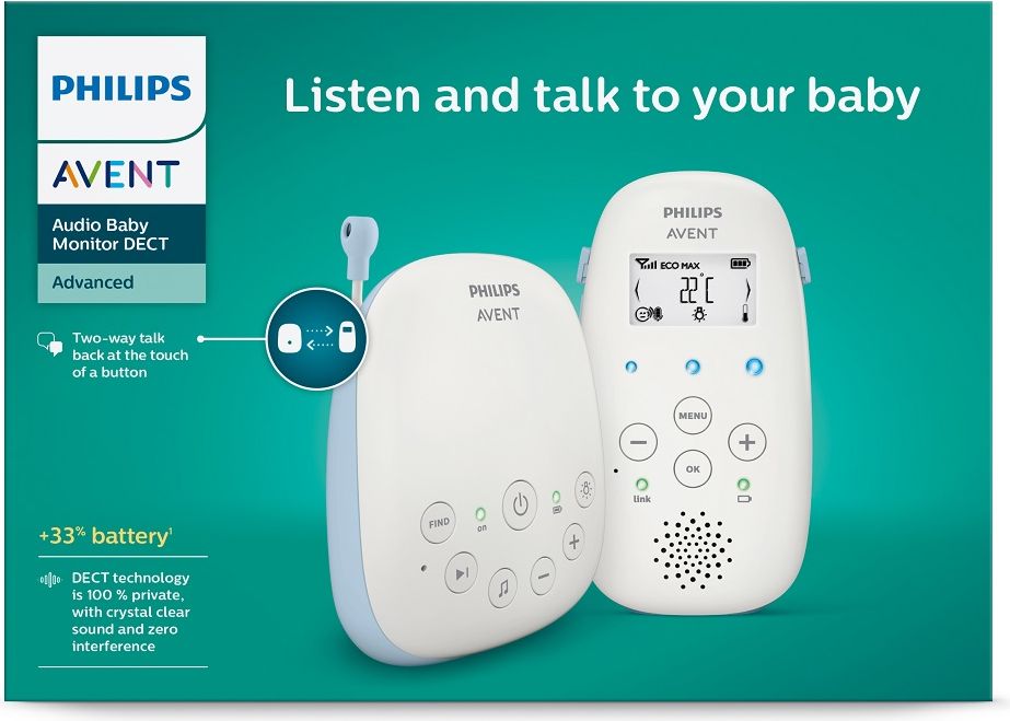 Philips AVENT Baby DECT monitor SCD715 - obrázek 7