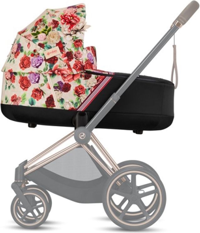Cybex Priam Lux Carry Cot Fashion Spring Blossom Light - obrázek 4