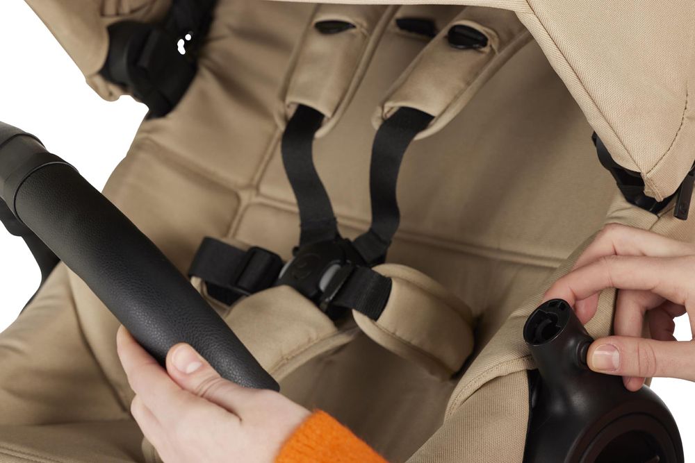 EASYWALKER SET XXL kočárek kombinovaný Jimmey Sand Taupe s příslušenstvím - obrázek 30