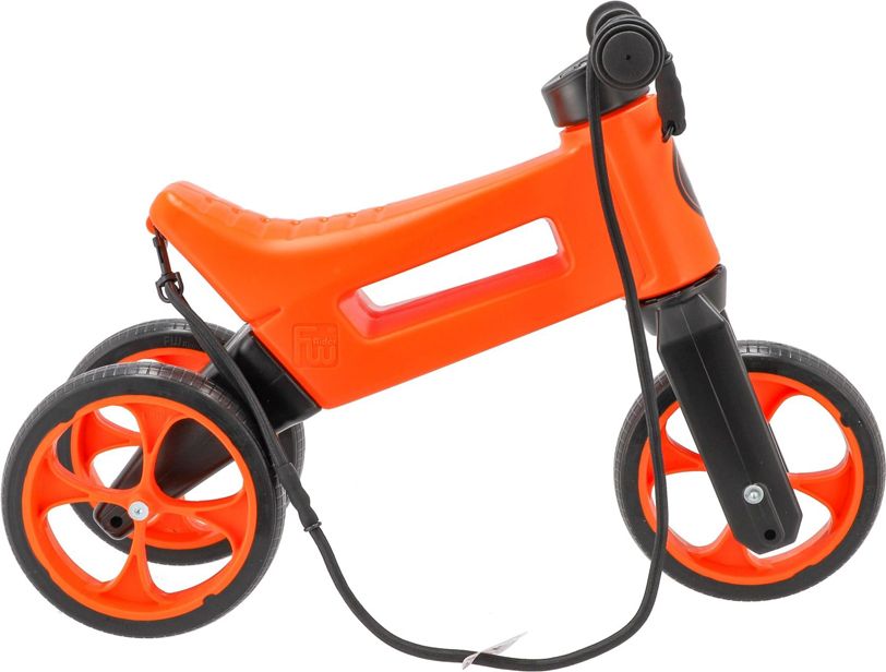 TEDDIES Odrážedlo Funny wheels Rider SuperSport oranž. 2v1+popruh - obrázek 3
