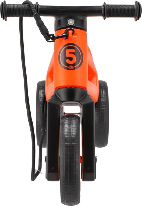 TEDDIES Odrážedlo Funny wheels Rider SuperSport oranž. 2v1+popruh - obrázek 4