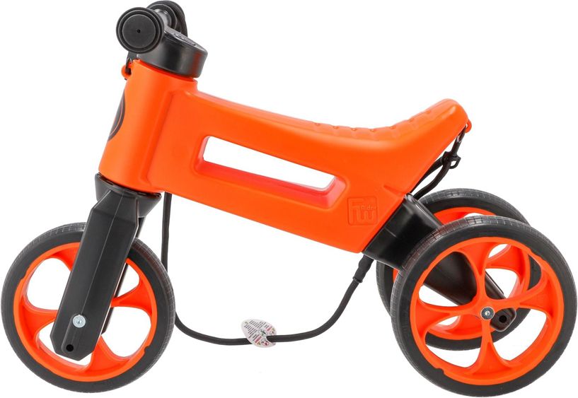TEDDIES Odrážedlo Funny wheels Rider SuperSport oranž. 2v1+popruh - obrázek 6