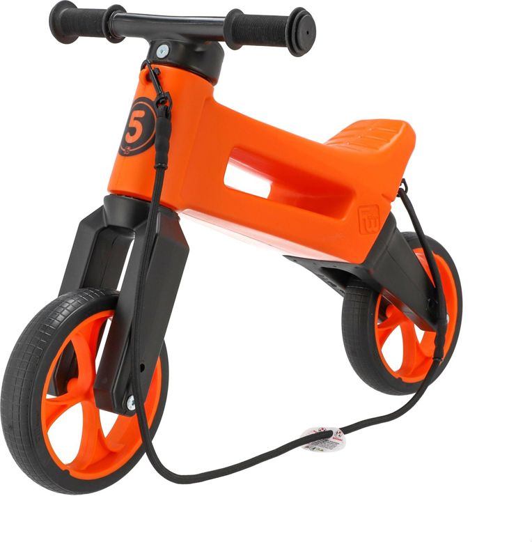 TEDDIES Odrážedlo Funny wheels Rider SuperSport oranž. 2v1+popruh - obrázek 7