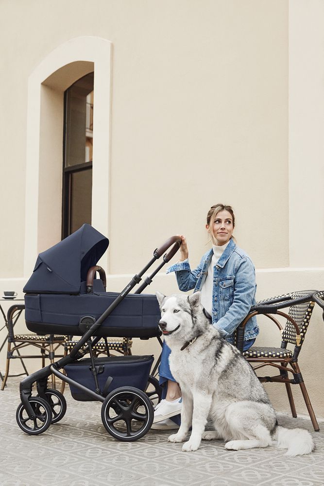 EASYWALKER SET XXL kočárek kombinovaný Jimmey Indigo Blue s příslušenstvím - obrázek 50