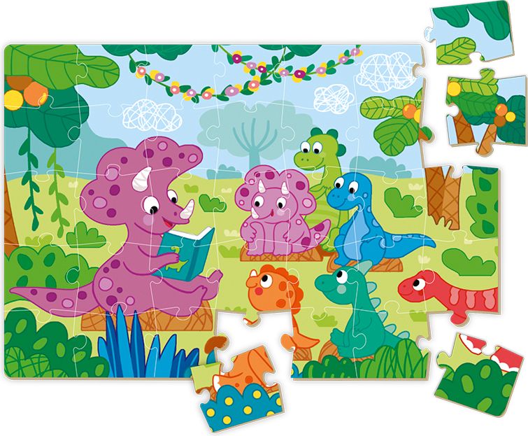 DODO Puzzle mini, sada 5 kusů 35 dílkových puzzlí - obrázek 6