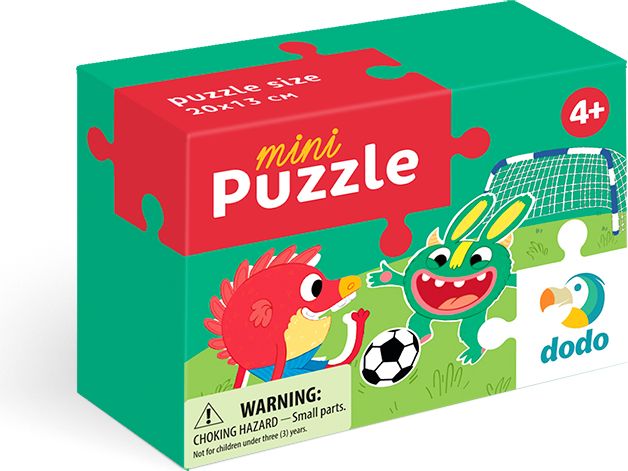 DODO Puzzle mini, sada 5 kusů 35 dílkových puzzlí - obrázek 8