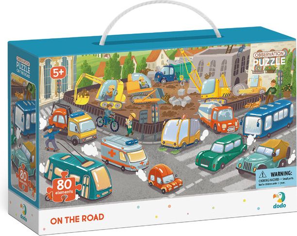 DODO Puzzle s hledáním obrázků Na cestě 80 dílků - obrázek 1
