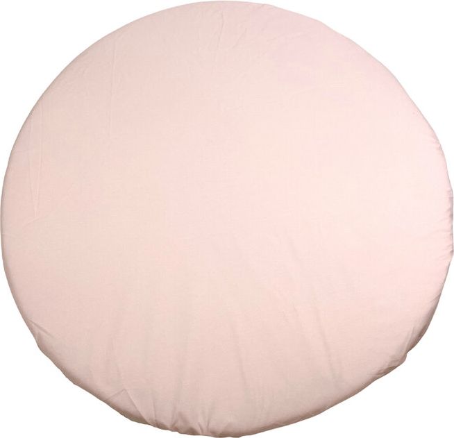 MIMIKO Prostěradlo na kulatou matraci Růžové - obrázek 1