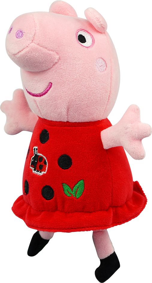 PEPPA Pig ECO plyšová Peppa 20cm šaty beruška 0+ - obrázek 2