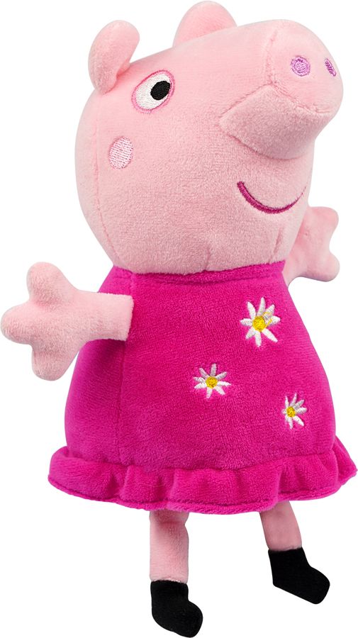 PEPPA Pig ECO plyšová Peppa 20cm kytičkové šaty 0+ - obrázek 2