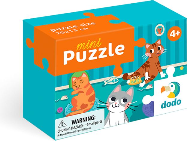 DODO Puzzle mini, sada 5 kusů 35 dílkových puzzlí - obrázek 2
