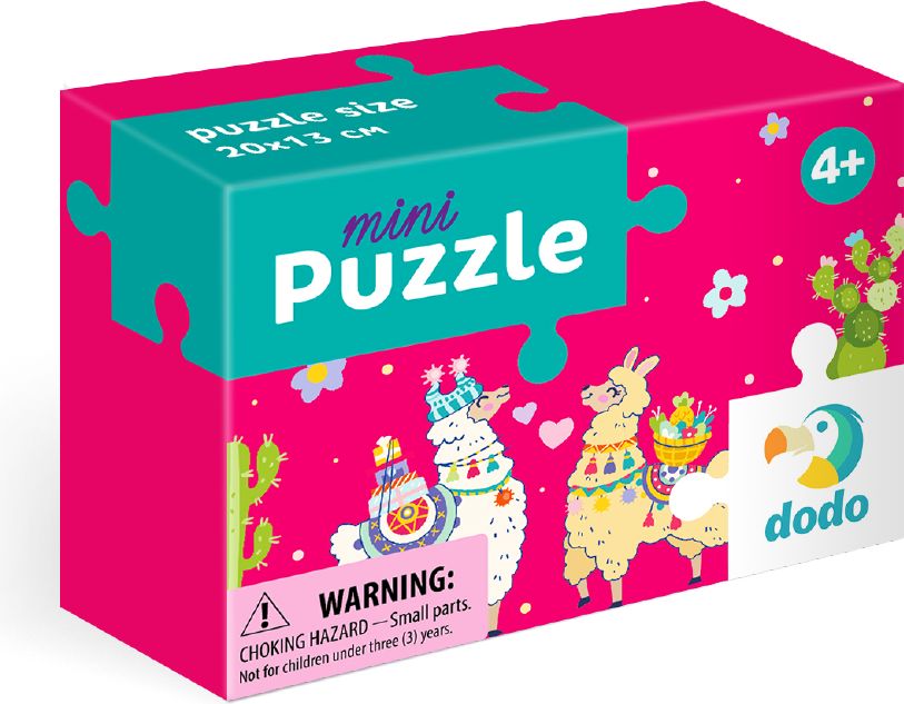 DODO Puzzle mini, sada 5 kusů 35 dílkových puzzlí - obrázek 7