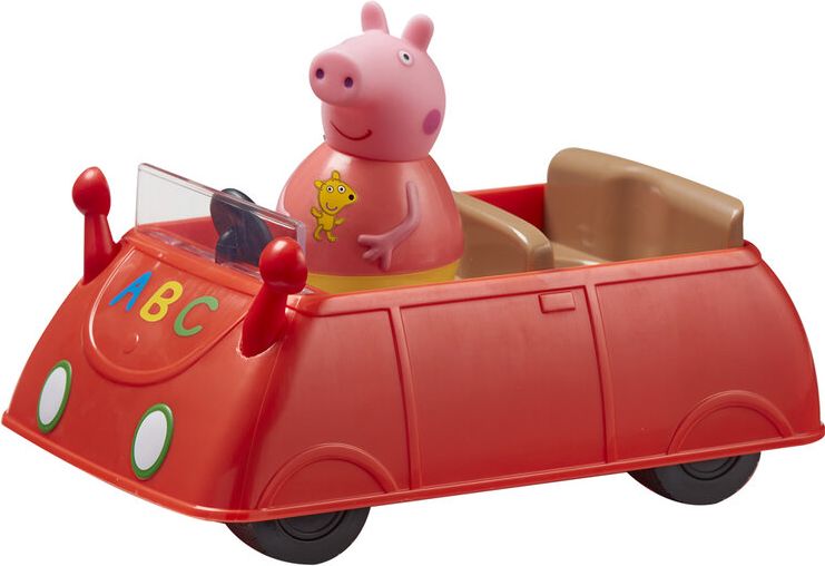 PEPPA Pig WEEBLES - Roly Poly figurka s autem - obrázek 1