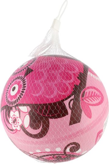 TEDDIES Míč nafouknutý sova vinyl průměr 22 cm - obrázek 2