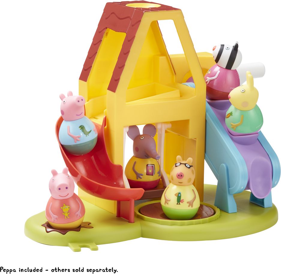 PEPPA Pig WEEBLES - Roly Poly figurky a hřiště - obrázek 2