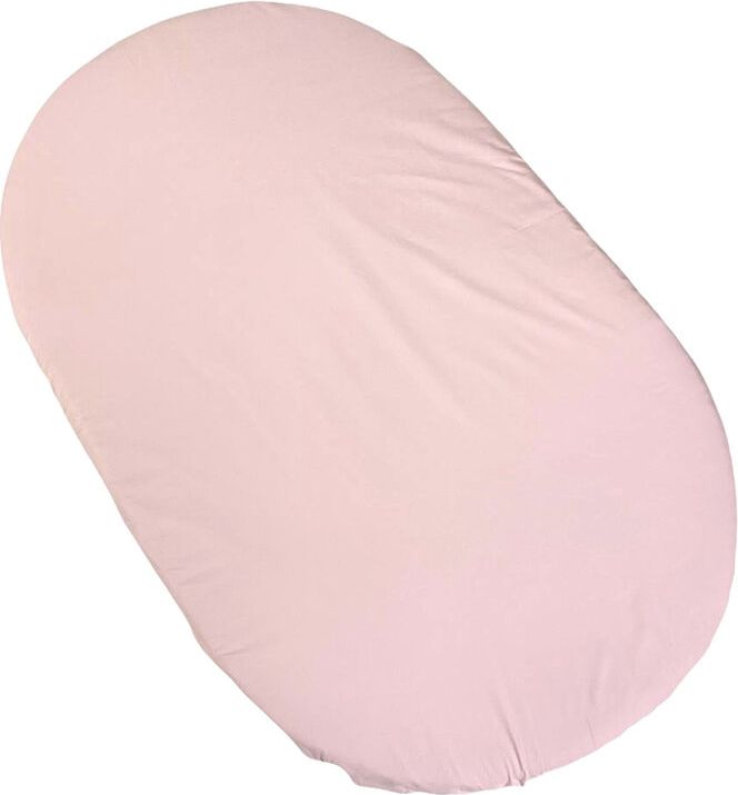 MIMIKO Prostěradlo na oválnou matraci Růžové - obrázek 1