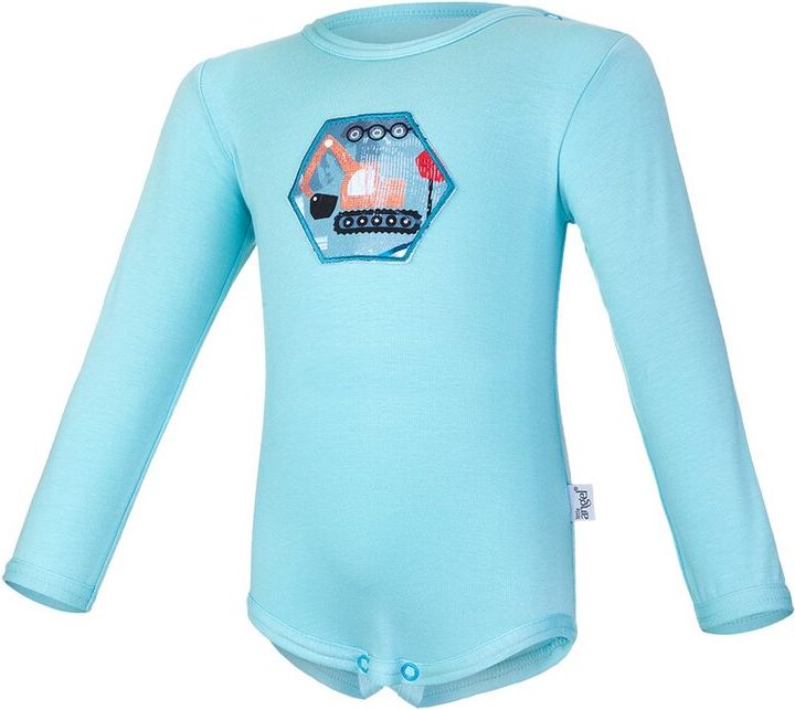 LITTLE ANGEL Body tenké DR nášivka Outlast® 74 mentolová/bagr - obrázek 1