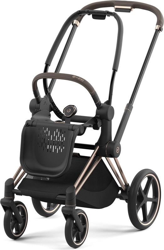 CYBEX Kočárek Priam 4.0 Rosegold, seat pack, lux carry cot Nautical Blue - obrázek 2