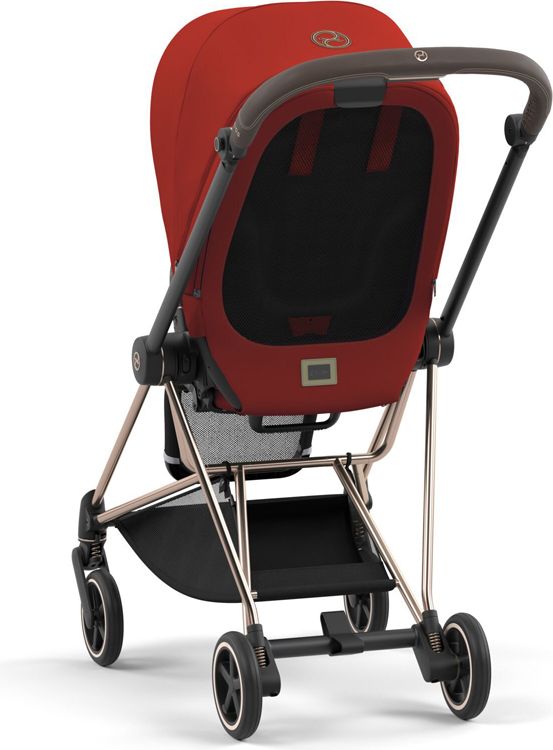 CYBEX Kočárek Mios 3.0 Chrome Brown, seat pack, lux carry cot Autumn Gold - obrázek 8