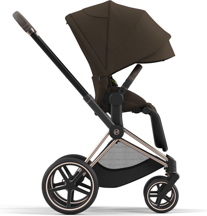 CYBEX Kočárek Priam 4.0 Rosegold, seat pack, lux carry cot Khaki Green - obrázek 5