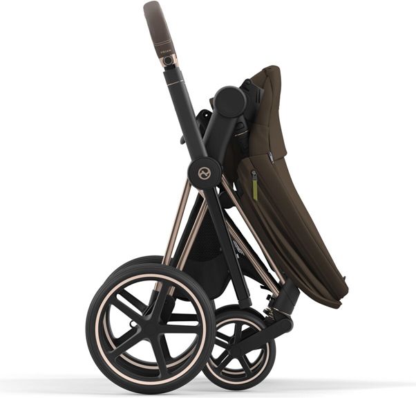 CYBEX Kočárek Priam 4.0 Rosegold, seat pack, lux carry cot Khaki Green - obrázek 8