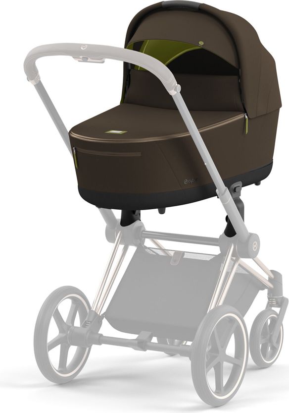 CYBEX Kočárek Priam 4.0 Rosegold, seat pack, lux carry cot Khaki Green - obrázek 16