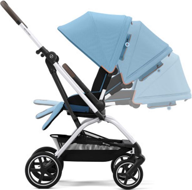 Cybex Eezy S Twist+2 SLV 2022 Lava Grey mid grey - obrázek 6