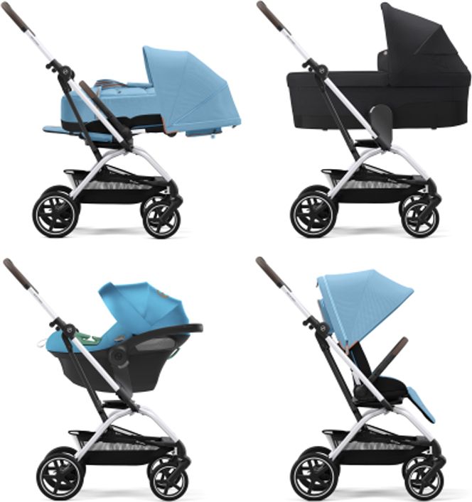 Cybex Eezy S Twist+2 SLV 2022 Lava Grey mid grey - obrázek 7