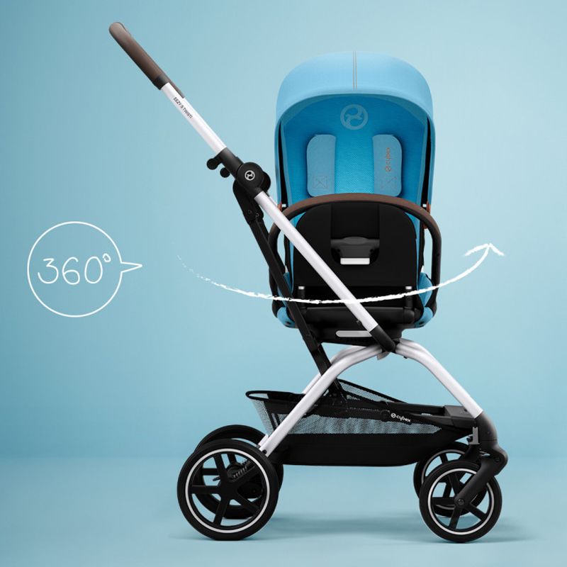 Cybex Eezy S Twist+2 SLV 2022 Lava Grey mid grey - obrázek 11