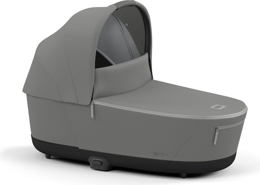 CYBEX Kočárek Priam 4.0 Chrome Black, seat pack, lux carry cot Soho Grey - obrázek 10
