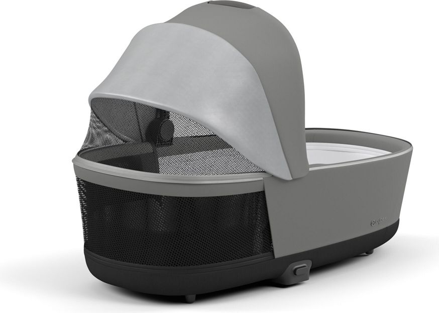 CYBEX Kočárek Priam 4.0 Chrome Black, seat pack, lux carry cot Soho Grey - obrázek 14