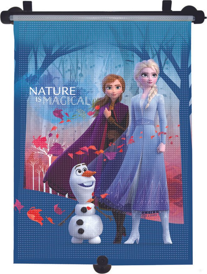 MARKAS Stínítko na okno auta stahující Frozen 1 ks - obrázek 1