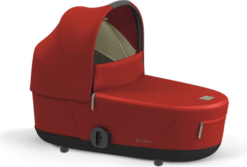 CYBEX Kočárek Mios 3.0 Chrome Black, seat pack, lux carry cot Autumn Gold - obrázek 11
