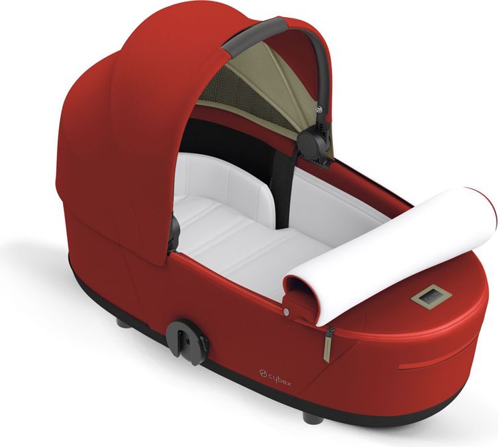 CYBEX Kočárek Mios 3.0 Chrome Black, seat pack, lux carry cot Autumn Gold - obrázek 12