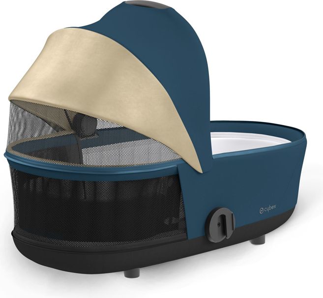 CYBEX Kočárek Mios 3.0 Chrome Black, seat pack, lux carry cot Mountain Blue - obrázek 15